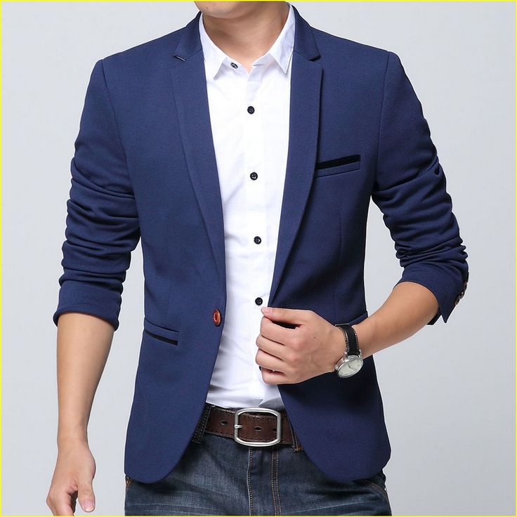 áo vest nam màu xanh dương